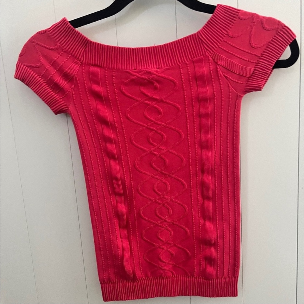 Bebe Women’s off the shoulder top